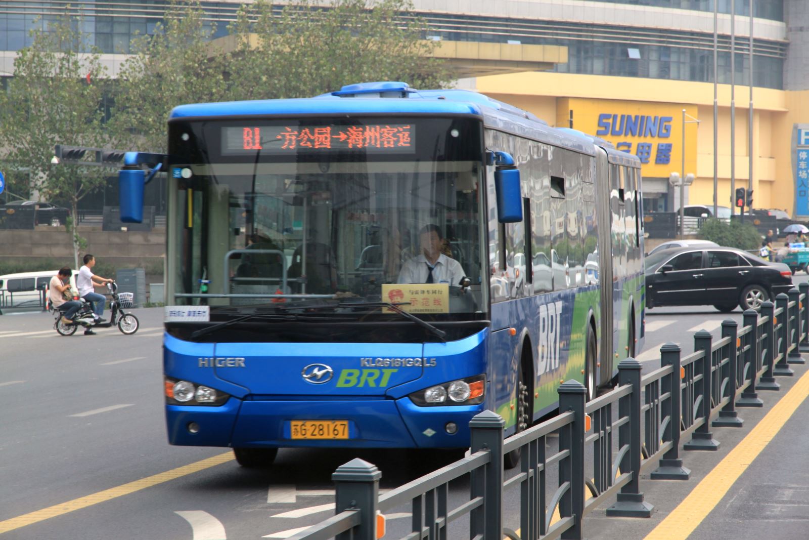 你發現了嗎？連云港的清潔能源公交車越來越多了！